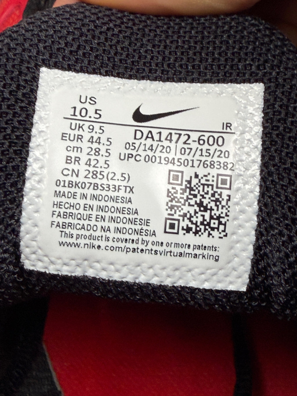 Air Max Plus TN Supreme Black