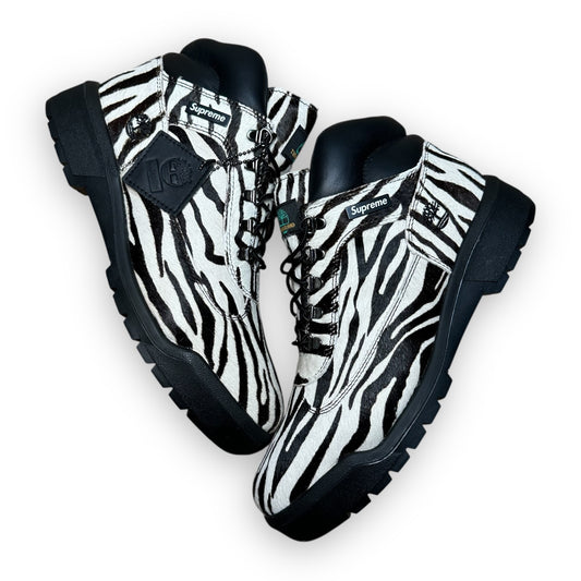 EU44.5 - US10.5 - UK9.5 • Timberland Field Boot Mid Lace Up Supreme Zebra