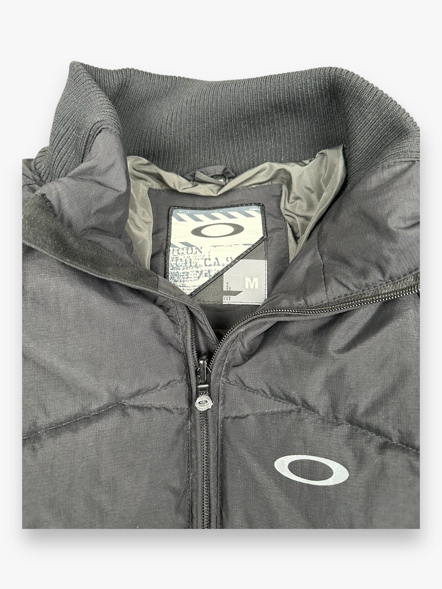 Oakley Puffer Jacket Black vintage