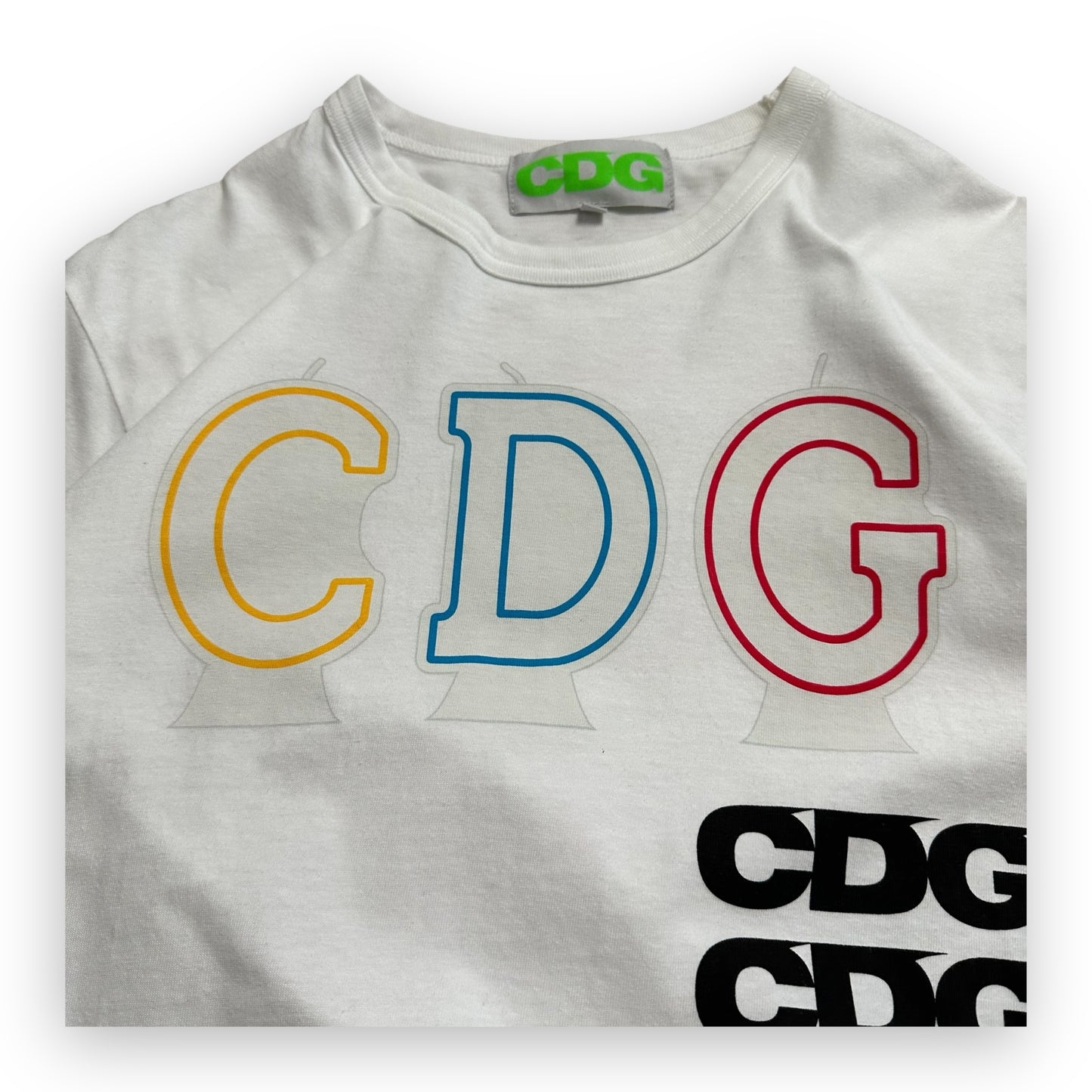 Tee CDG x Anti Social Club White (S)