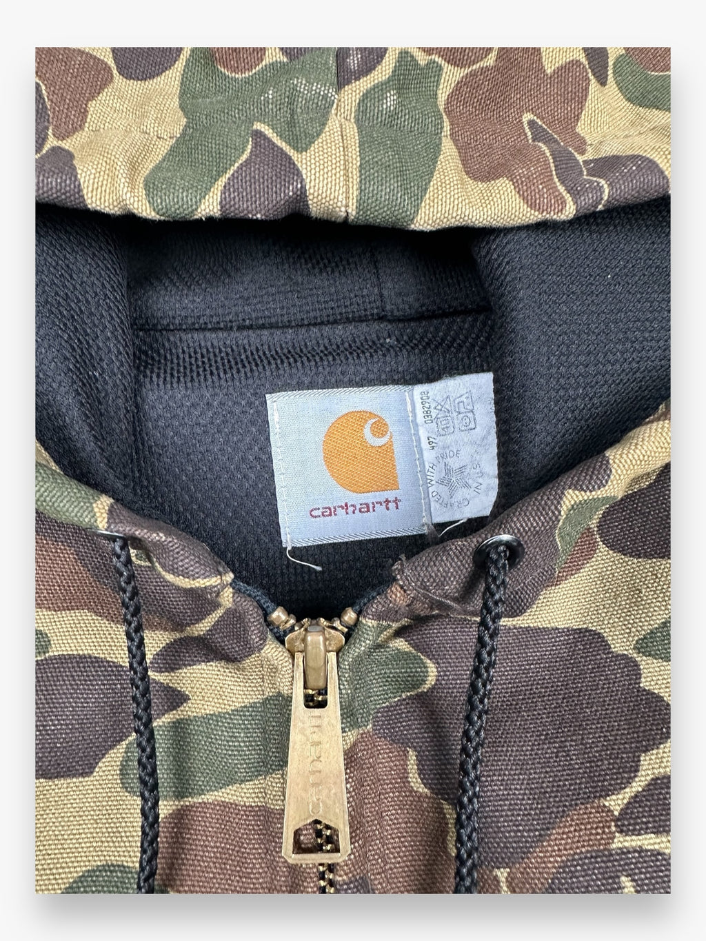 Carhartt Active Jacket Camo vintage