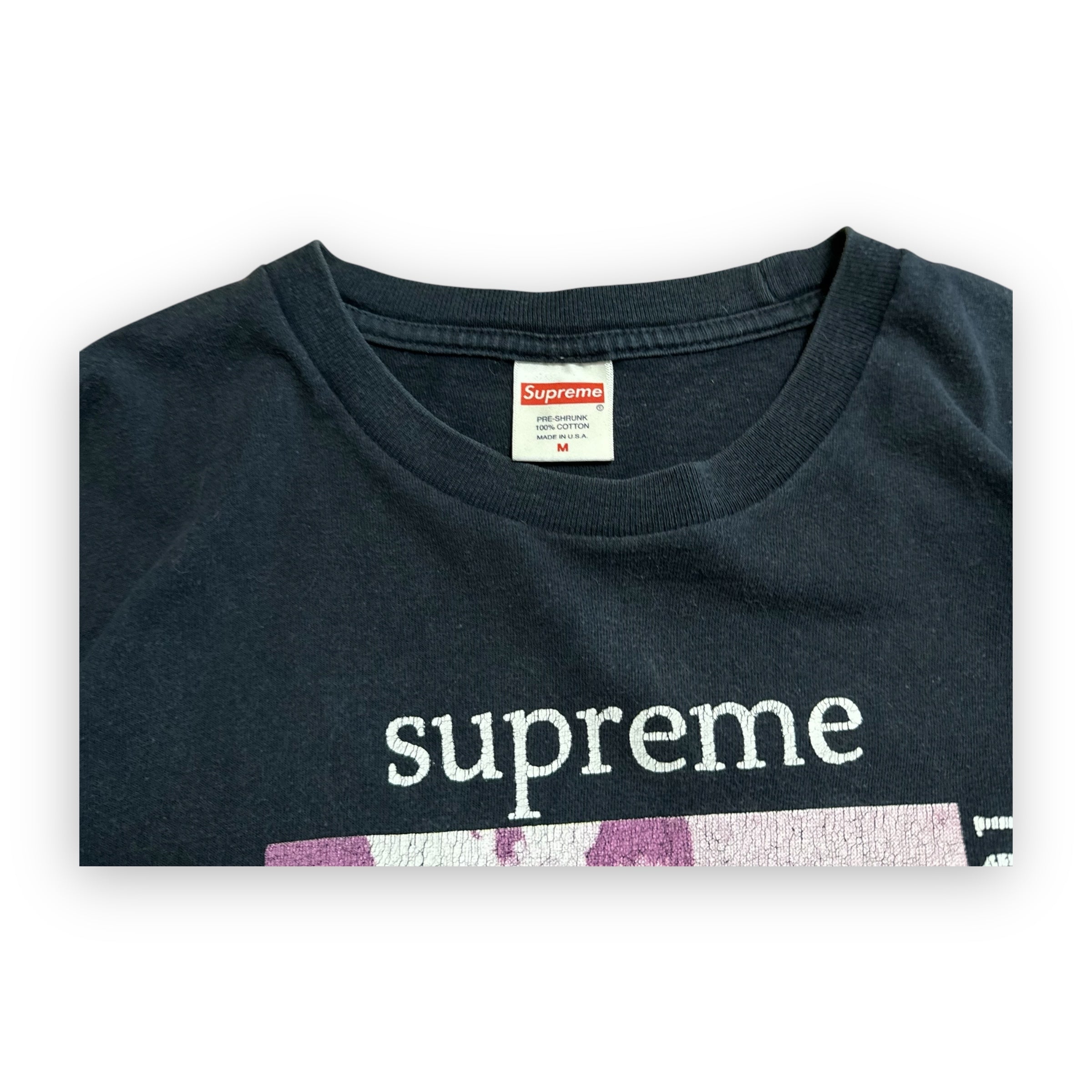 Tee Supreme Fuck With Your Head Navy FW17