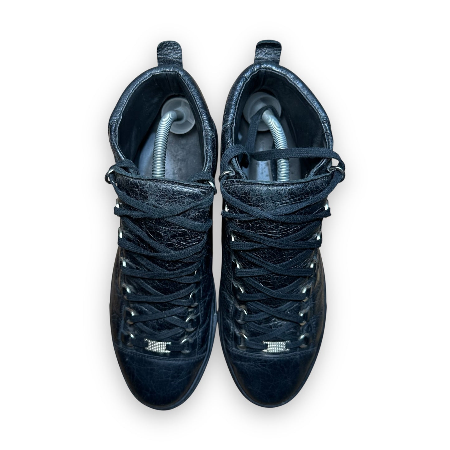 EU44.5 - US10.5 - UK9.5 • Balanciaga Arena High Leather Black