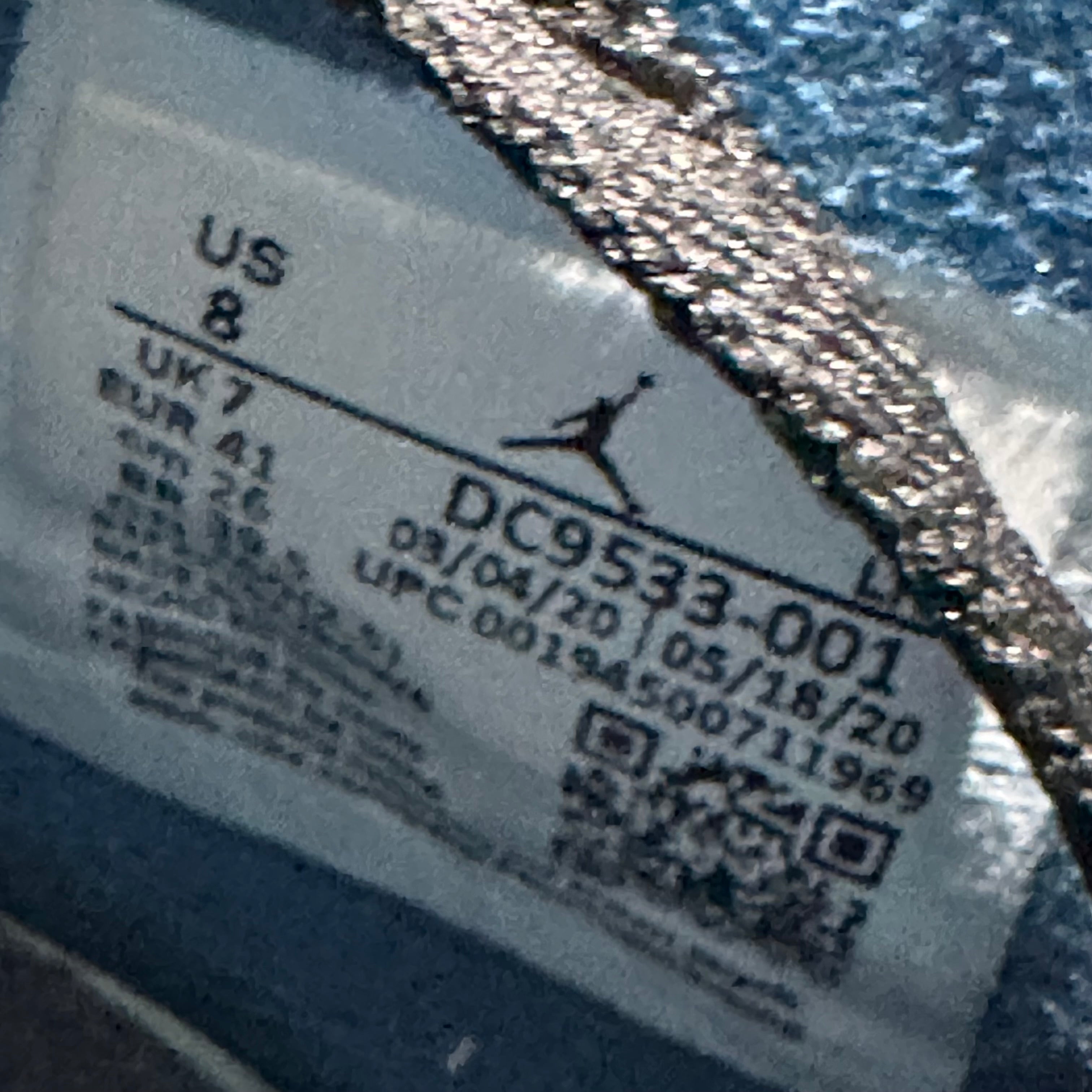 Jordan 4 Retro Union Off Noir