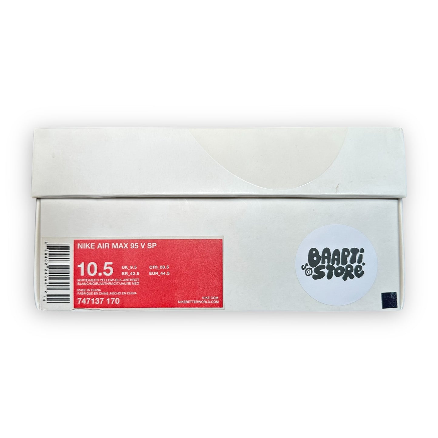 EU44.5 - US10.5 - UK9.5 • Air Max 95 Patch OG Neon