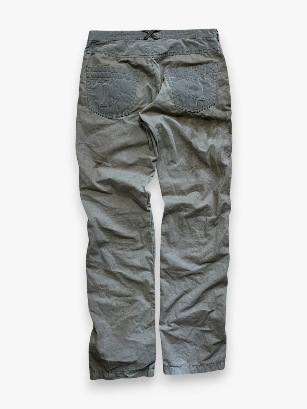 Pant Roberto Cavalli Hybrid Leather Brown vintage