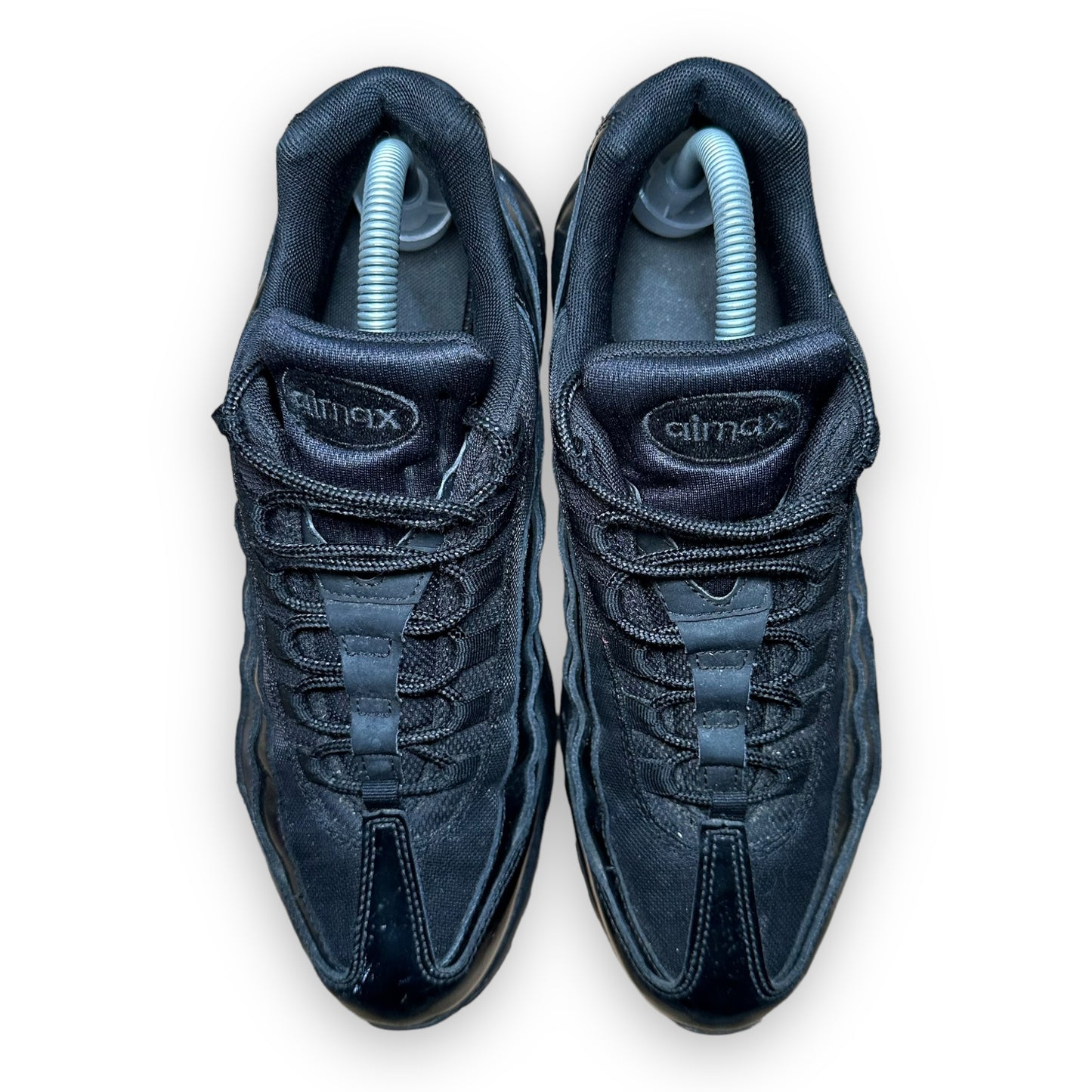 EU43 - US9.5 - UK8.5 • Air Max 95 Triple Black Patent