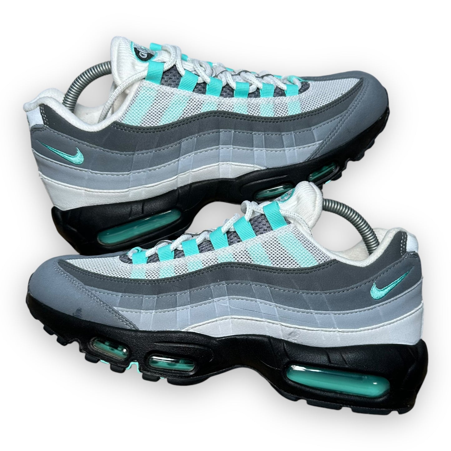 EU43 - US9.5 - UK8.5 • Air Max 95 Hyper Turquoise