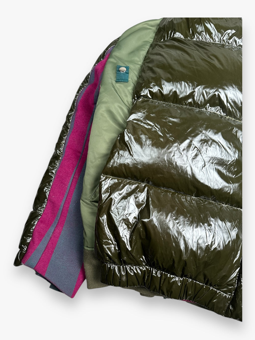 Sacai Oversized Hybrid Jacket Puffer/Bomber/Coat AW18