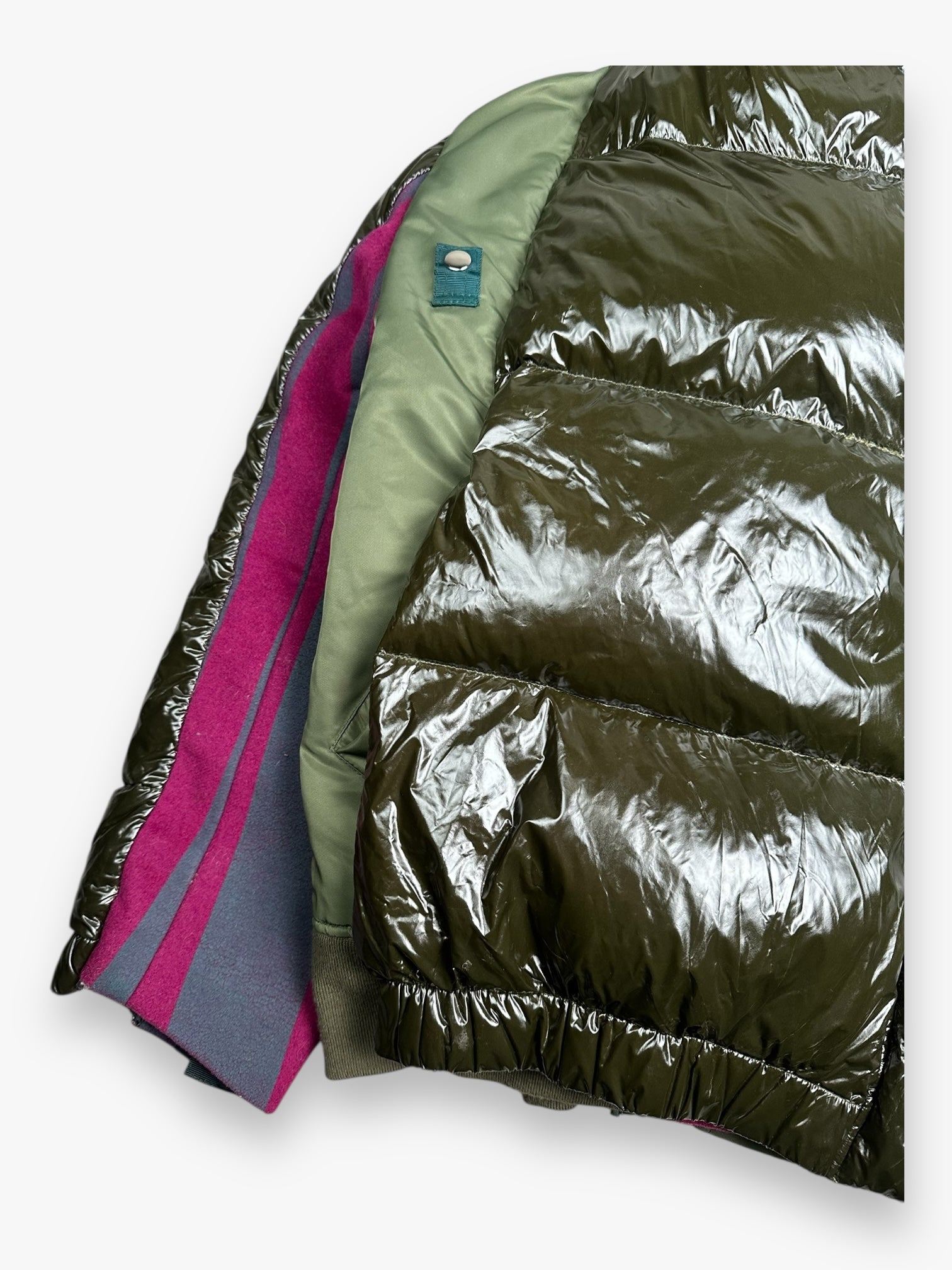 Sacai Oversized Hybrid Jacket Puffer/Bomber/Coat AW18