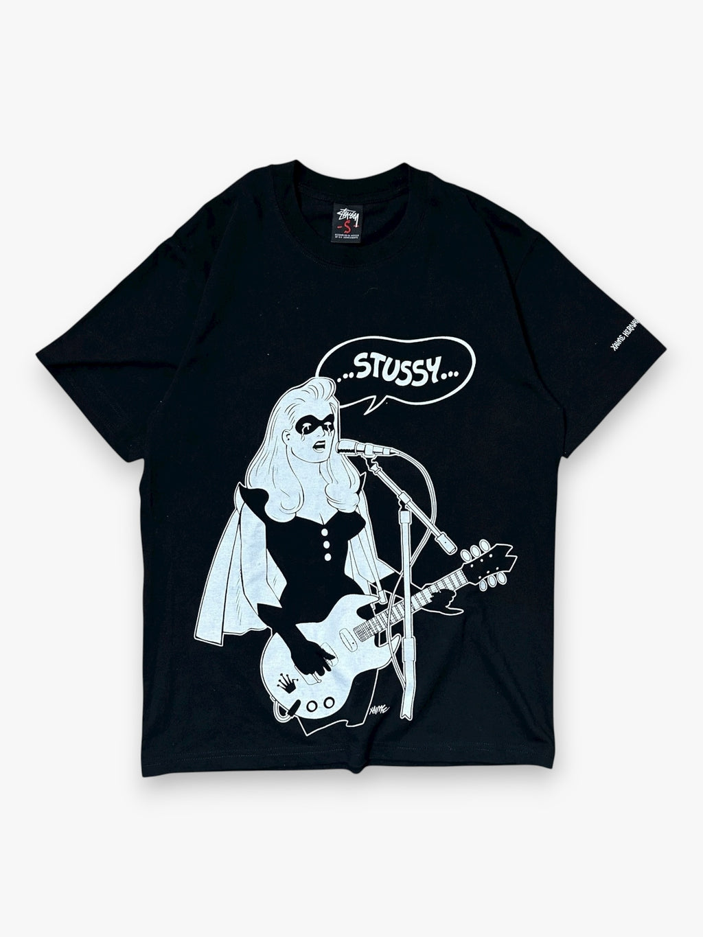 Tee Stussy Xaime Hernandez Black vintage