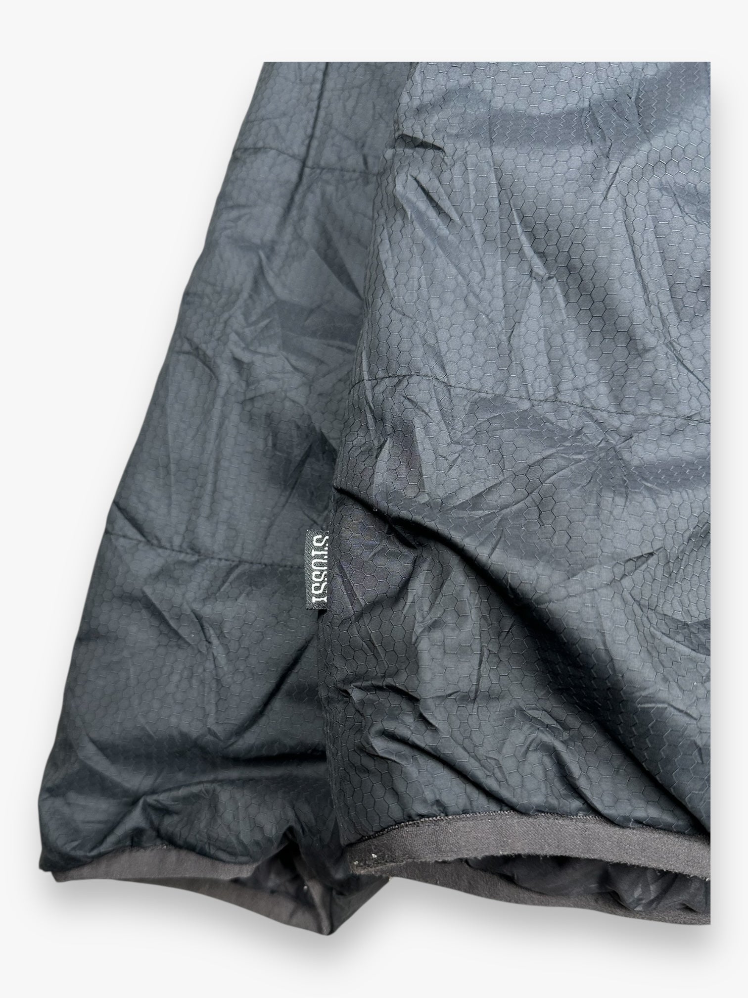 Stussy Reversible Puffer Jacket Script Black vintage