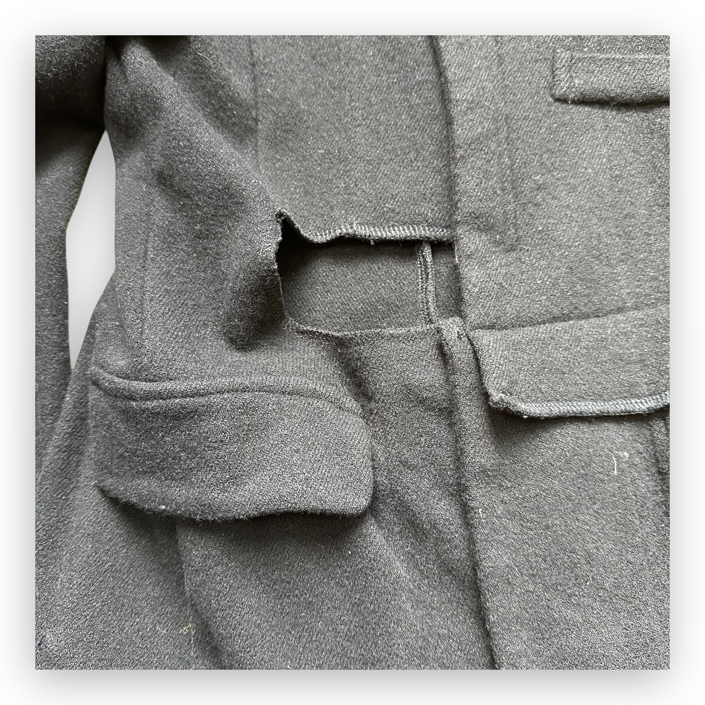 Jacket Comme des Garcons H&M Deconstructed Black (S)