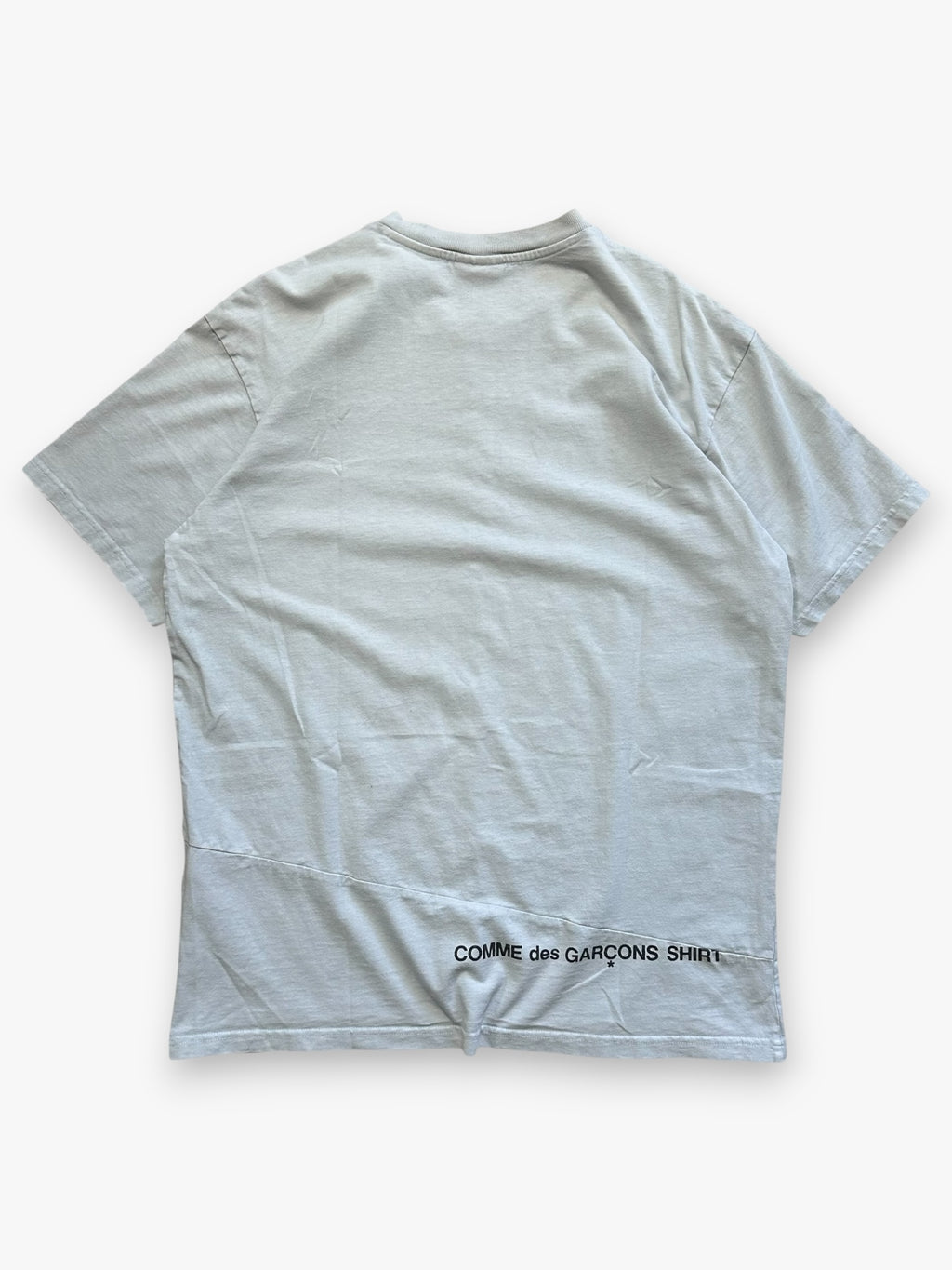 Tee Supreme x Comme des Garcons SHIRT Split Box Logo White FW18