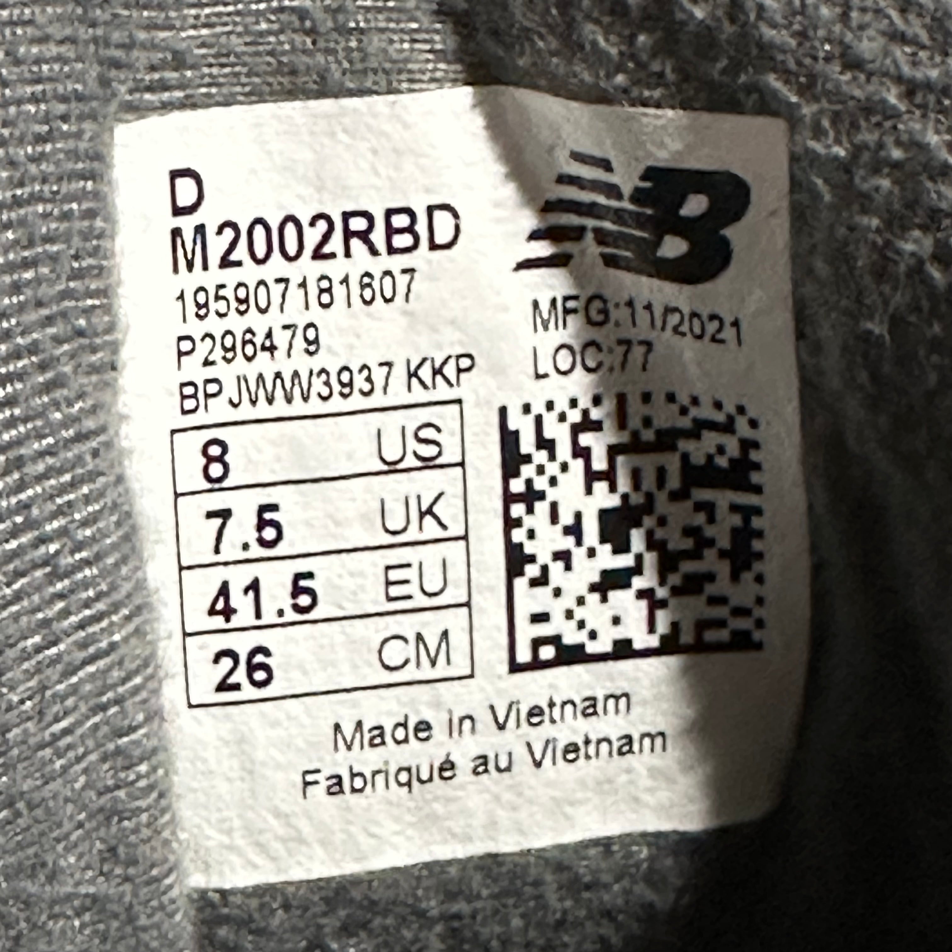 New Balance 2002R The Basement Dark Slate (Friends & Family)