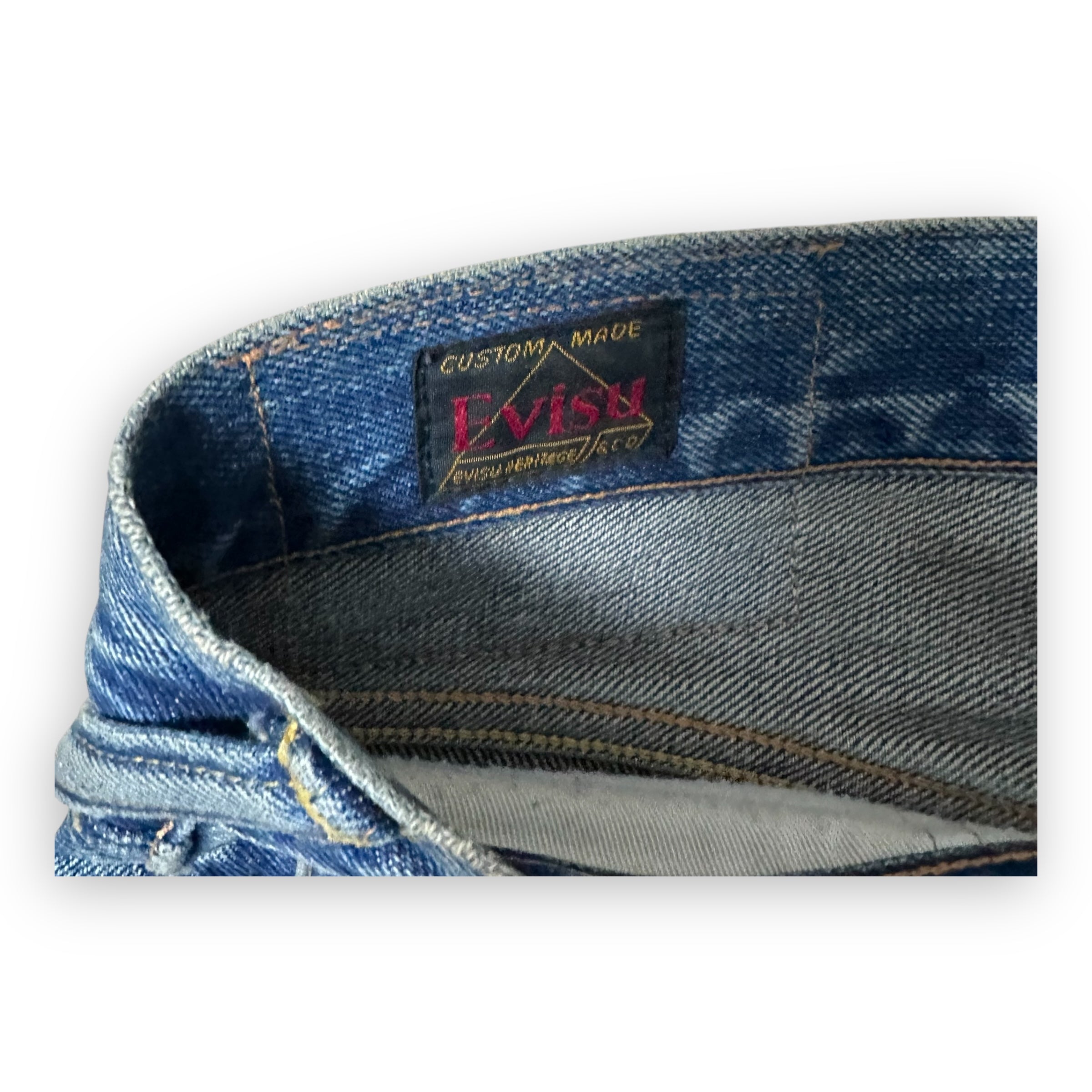 Jeans Evisu Daicock Lot 2008 White