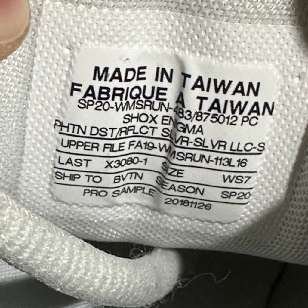 Shox Enigma SAMPLE Unreleased White Light Pink