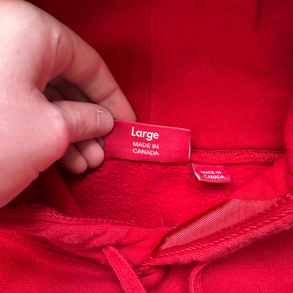 Sweatshirt Hoodie Supreme Tonal Webbing Red SS20