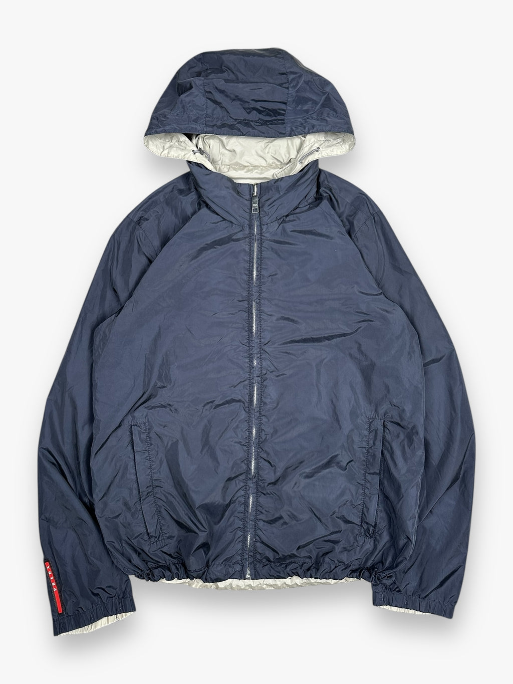 Jacket Prada Sport Reversible Navy Beige AW14