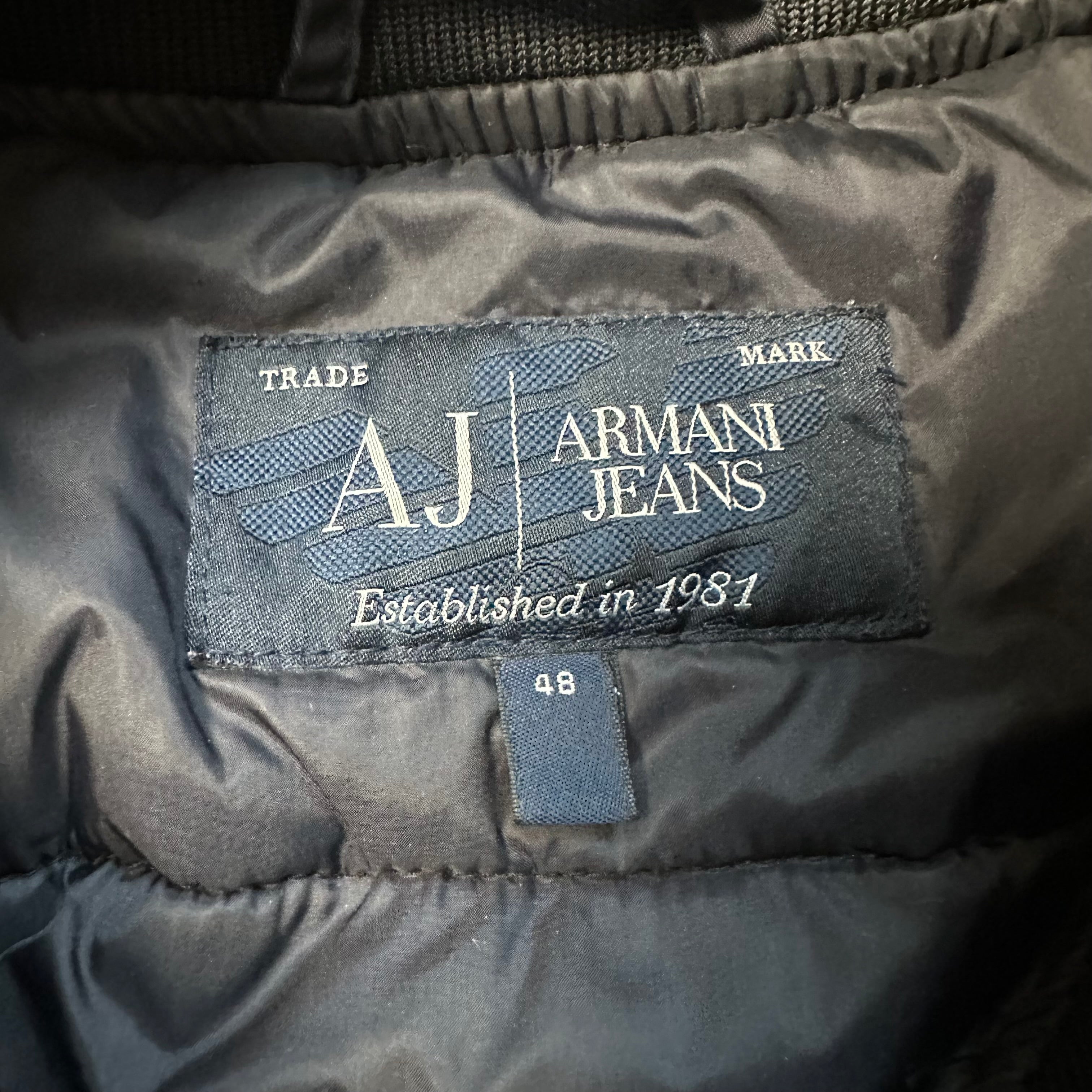 Jacket Armani Jeans Bomber Black