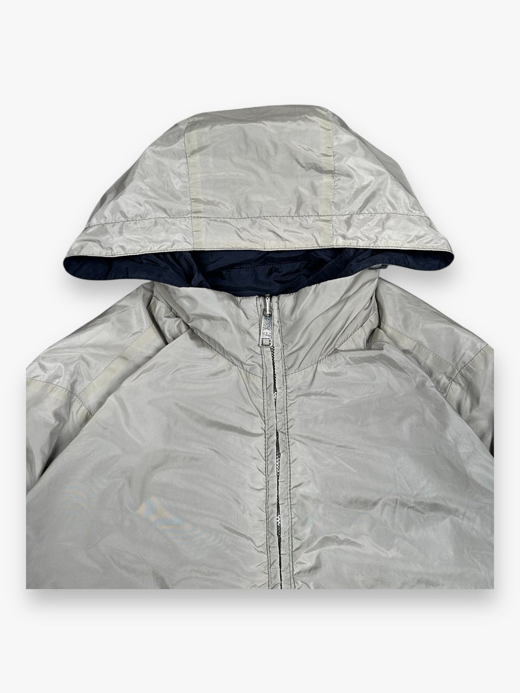 Jacket Prada Sport Reversible Navy Beige AW14