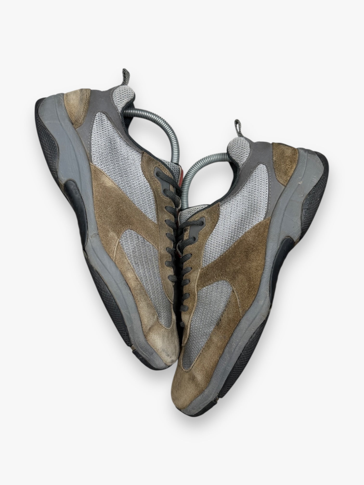 Prada Sneakers Brown Suede