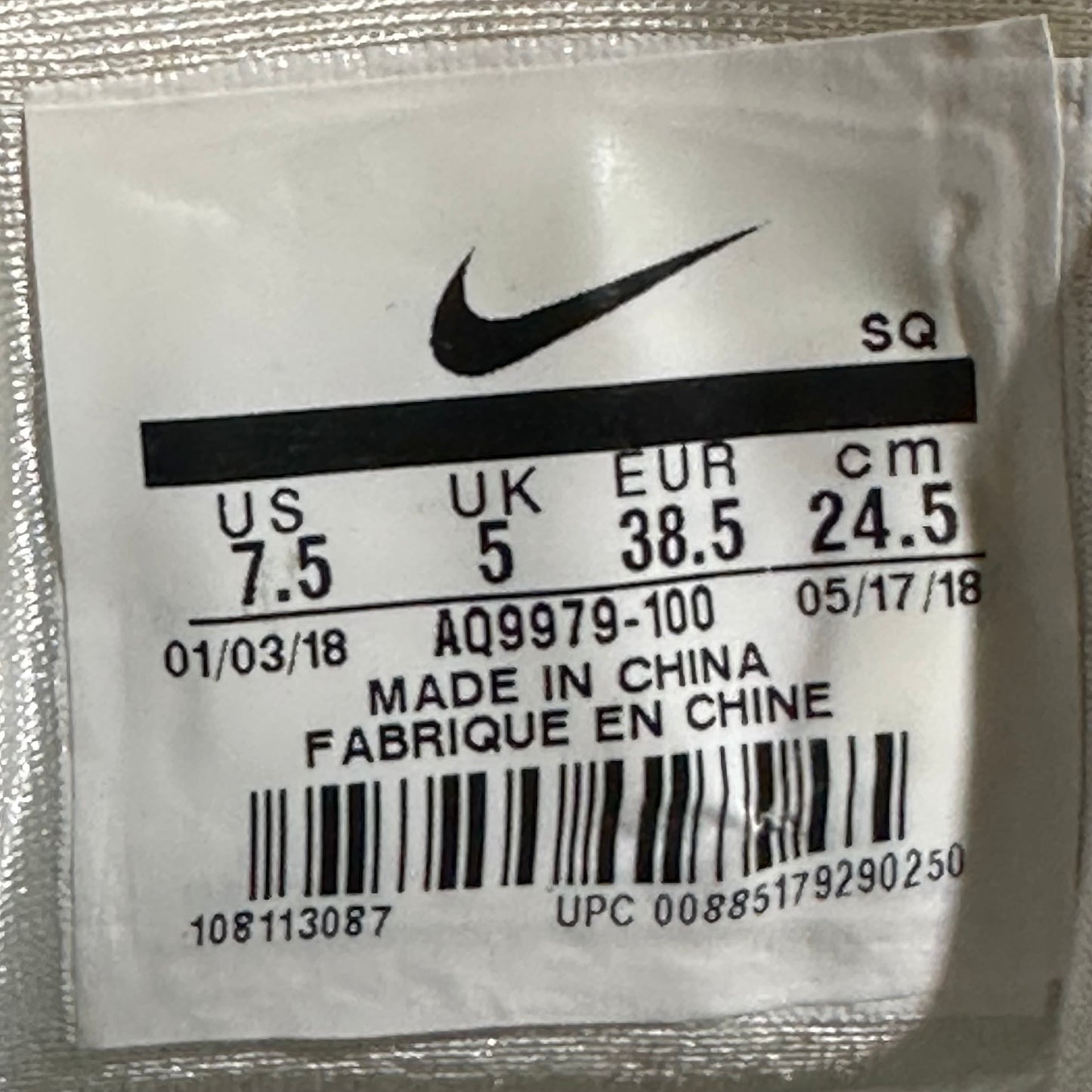 EU38.5 - US6 - UK5.5 • Air Max Plus TN Bleach Aqua