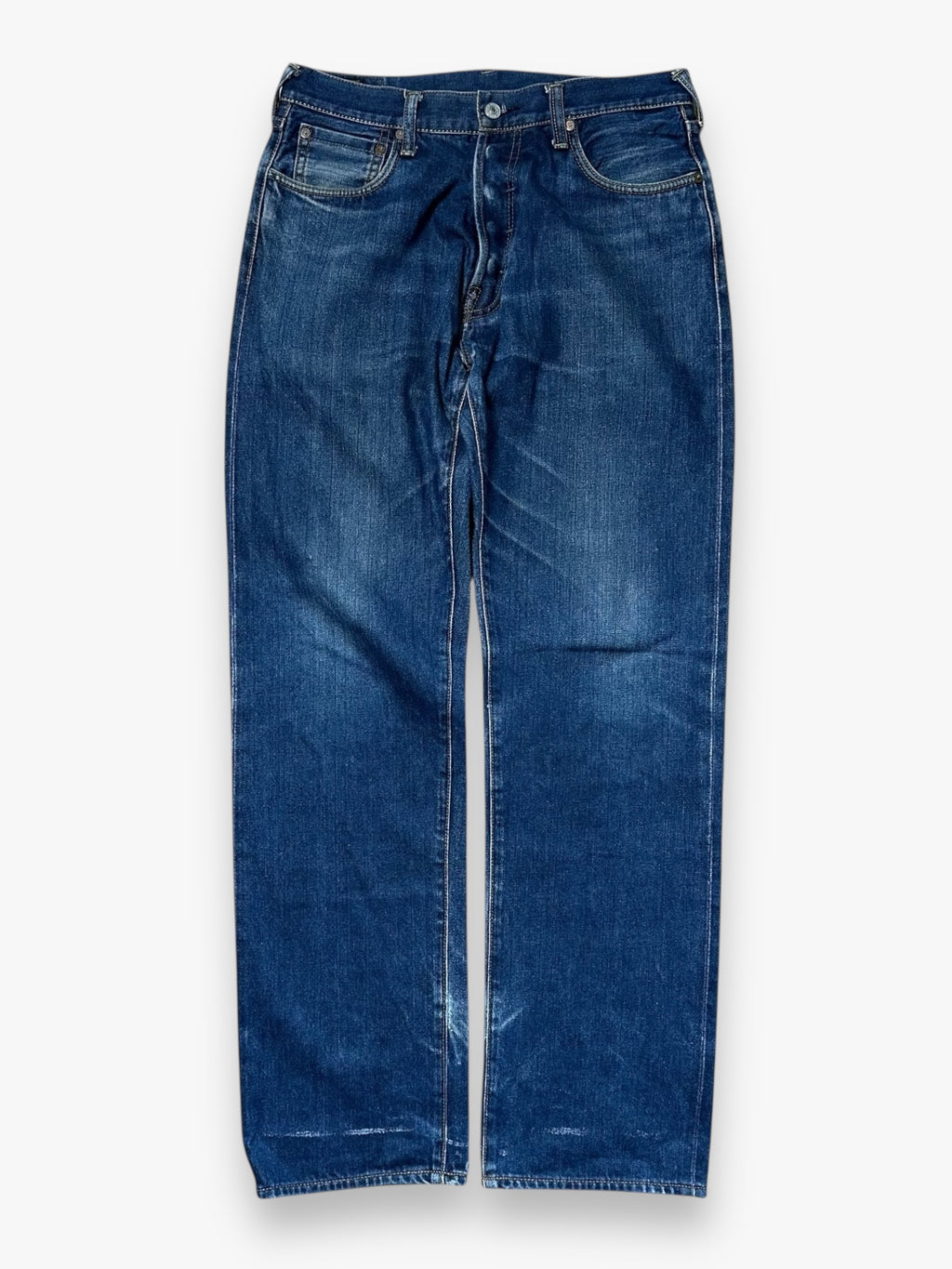 Jeans Evisu Seagull Lot 001 Yellow Red