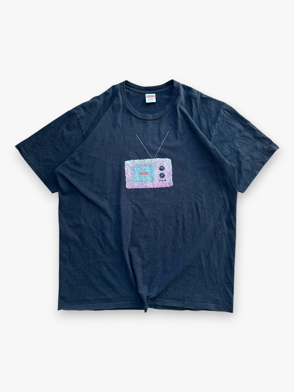 Tee Supreme TV Black SS18