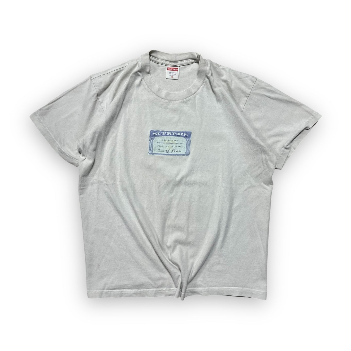 Tee Supreme Social White SS20 (M)