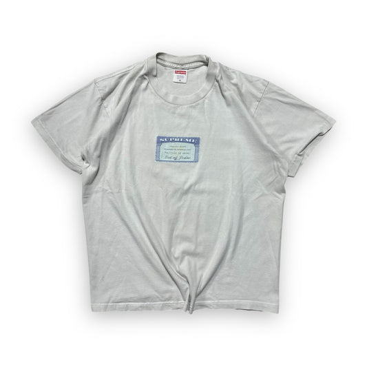 Tee Supreme Social White SS20 (M)