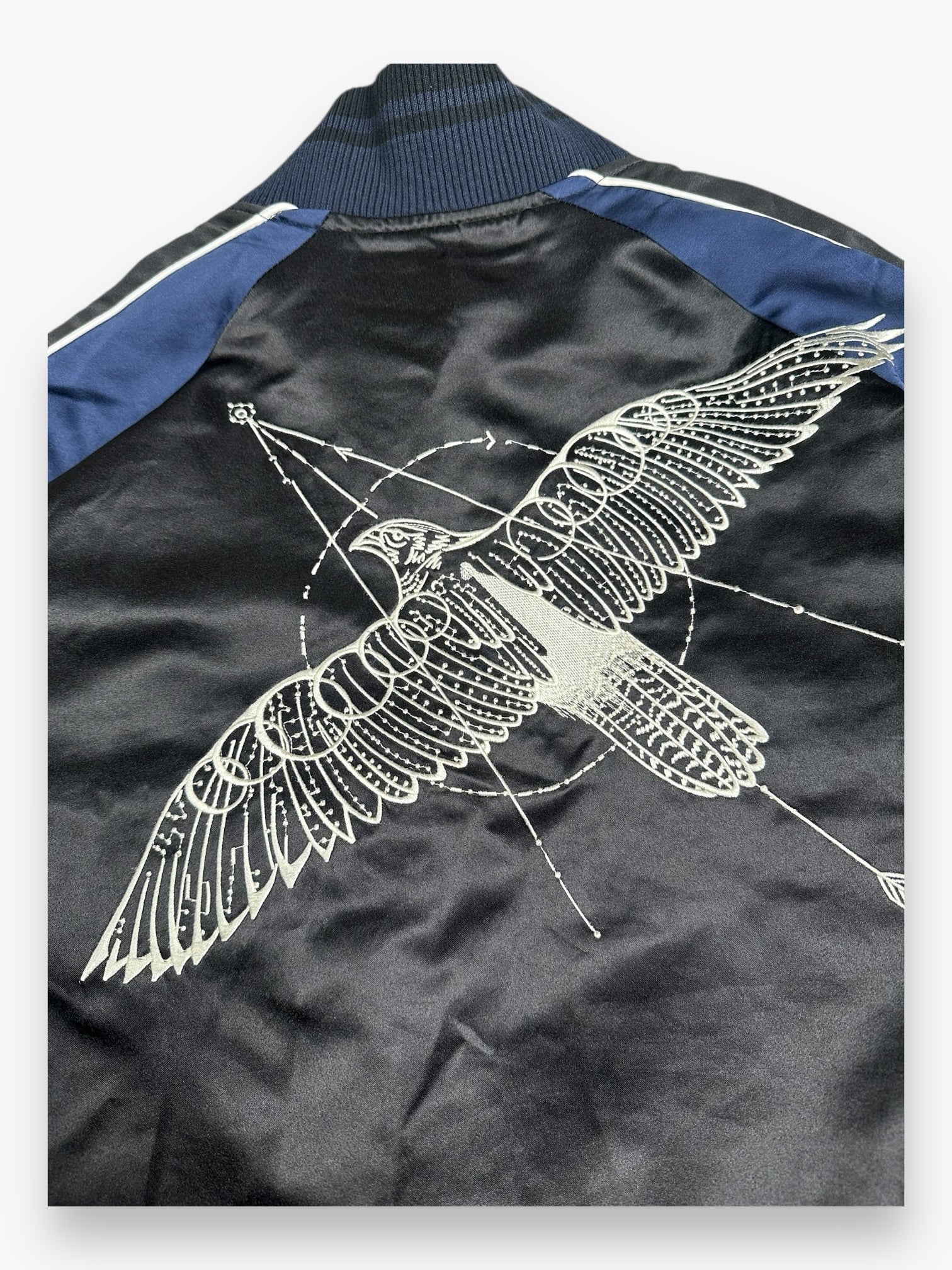 Sacai x Dr.woo Bomber Souvenir Jacket SS19