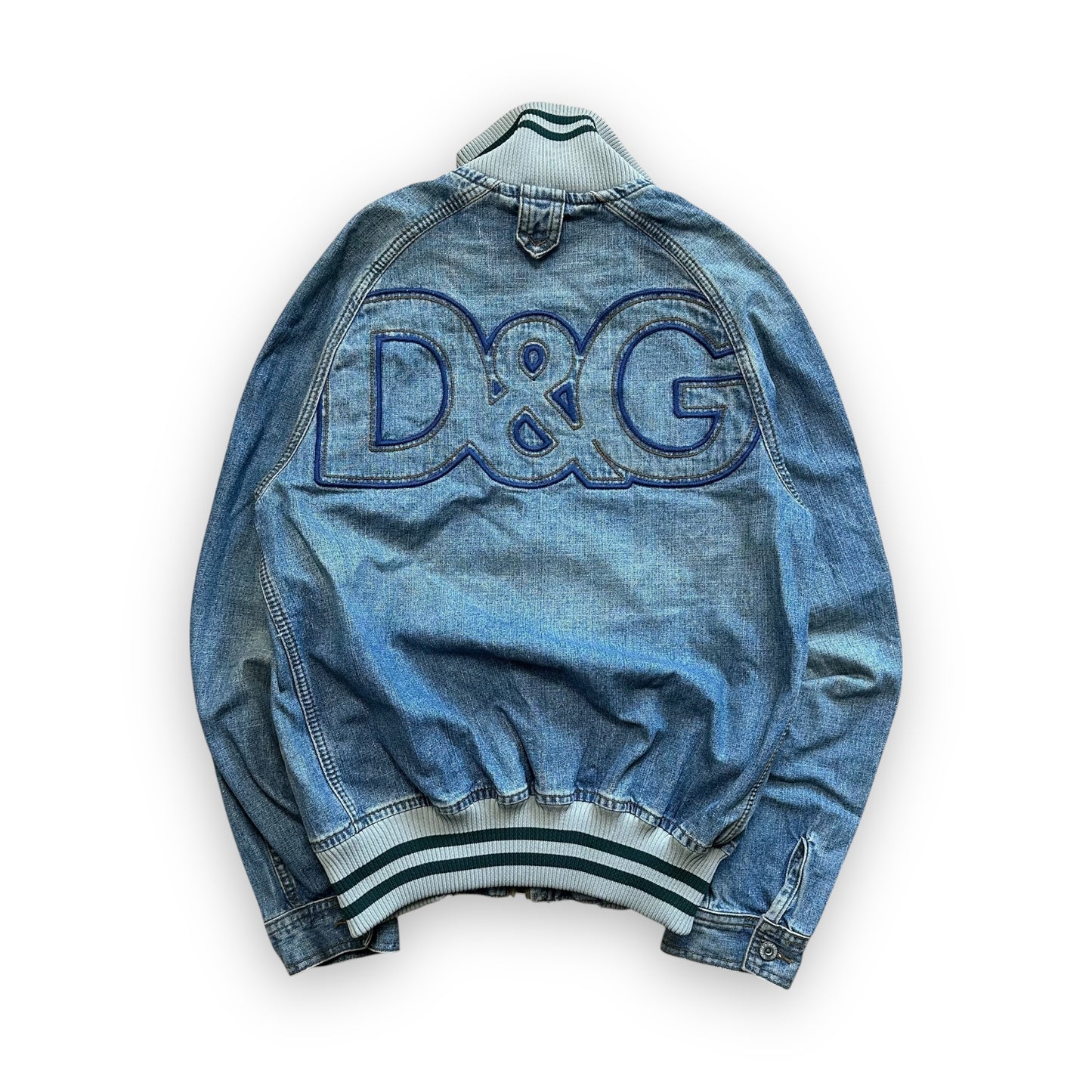 Jacket Dolce & Gabbana Denim Stonewash Logo SS05 (M)
