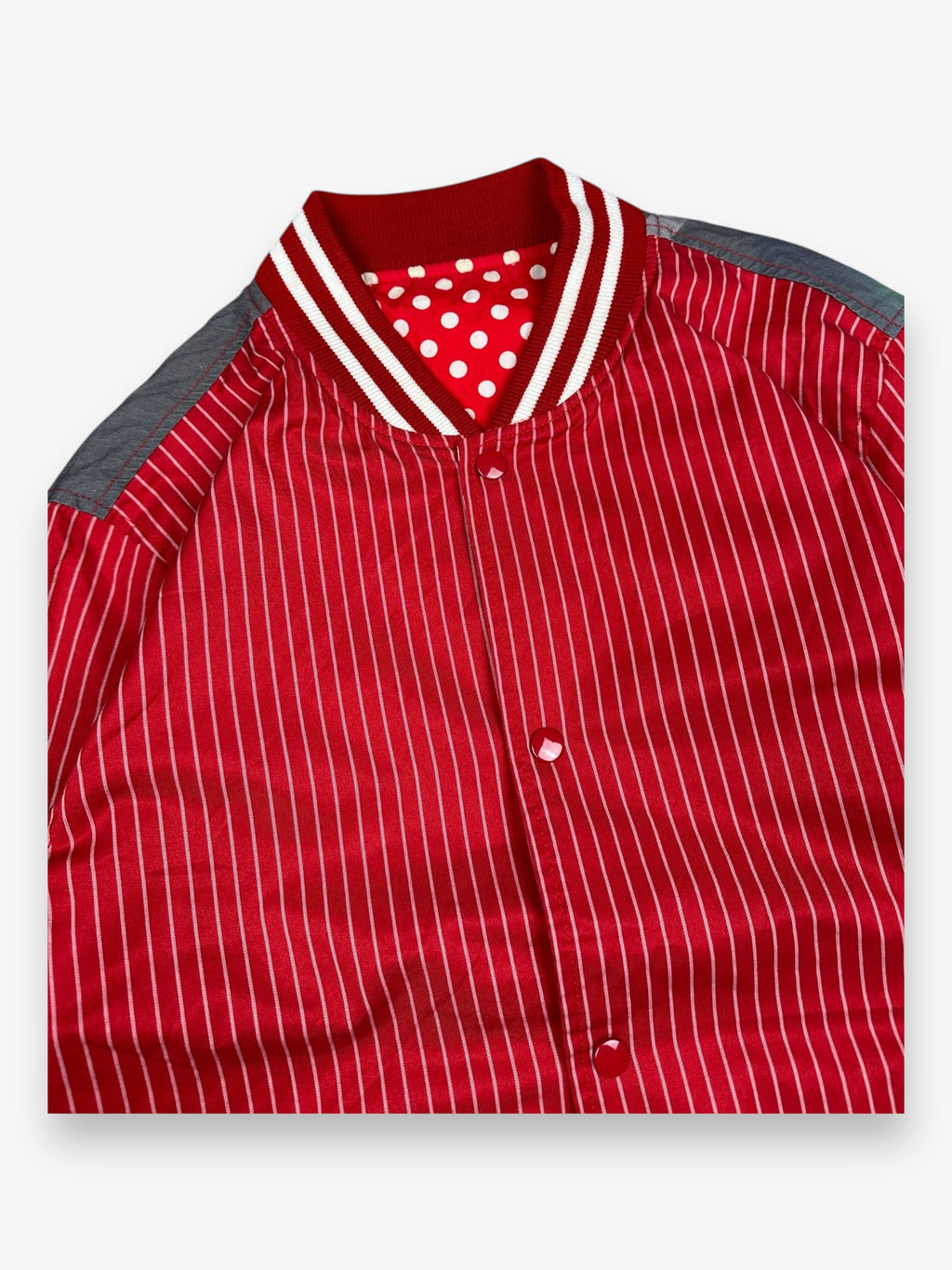 Supreme Comme des Garcons SHIRT Reversible Bomber Jacket Harold Hunter Red SS14