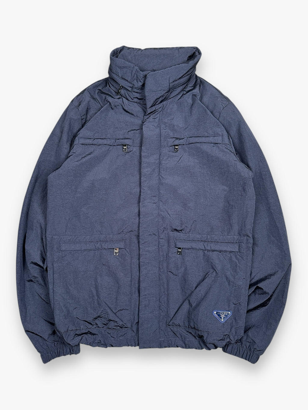 Jacket Prada Nylon Navy AW14