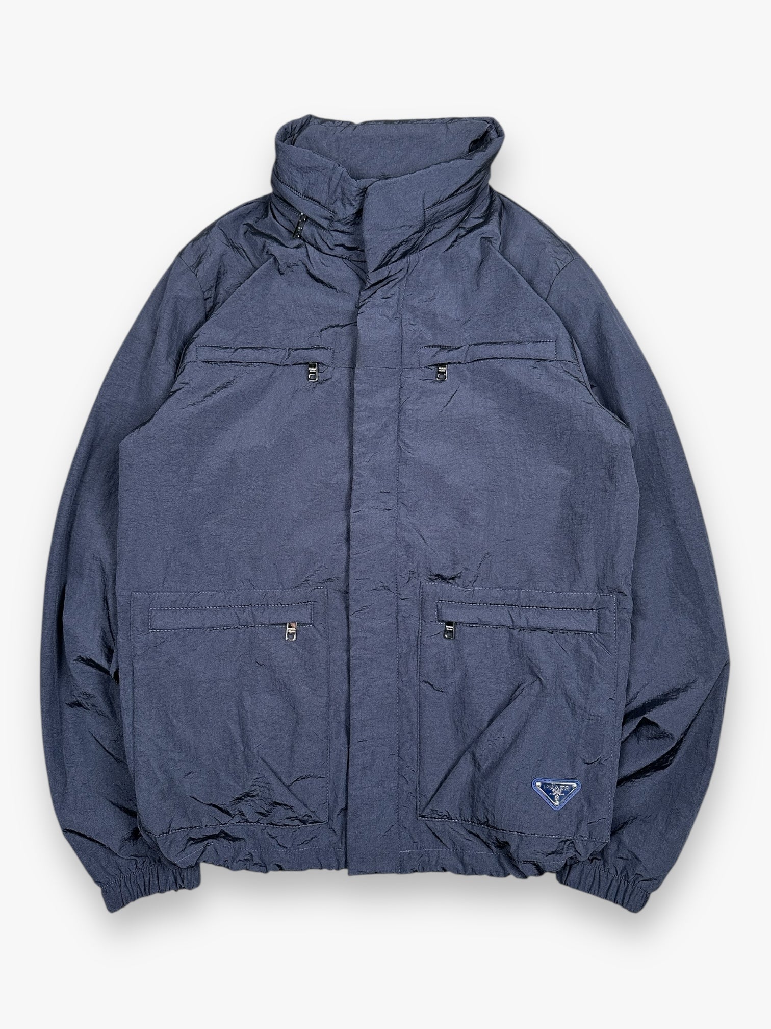Jacket Prada Nylon Navy AW14