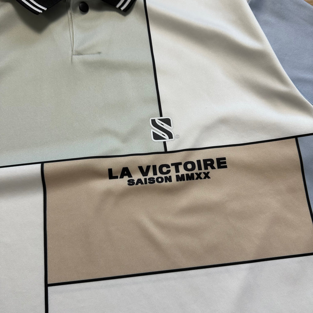 Jersey Supreme Colorblocked Soccer Polo Grey FW20