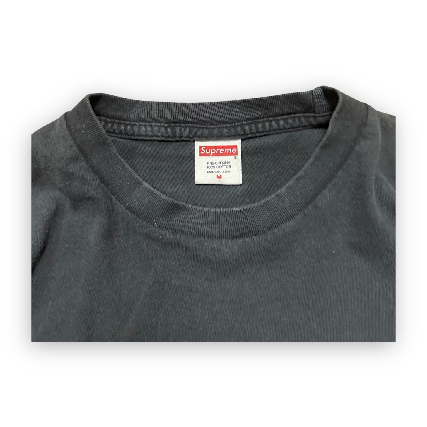 Tee Supreme Marble Black SS20 (M)