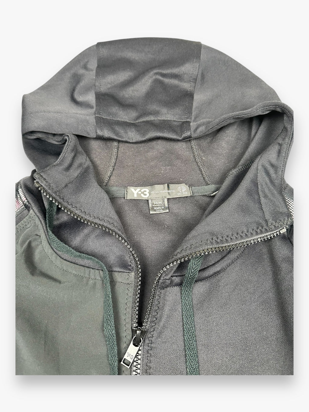 Y-3 Pattern Block Ninja Jacket Black