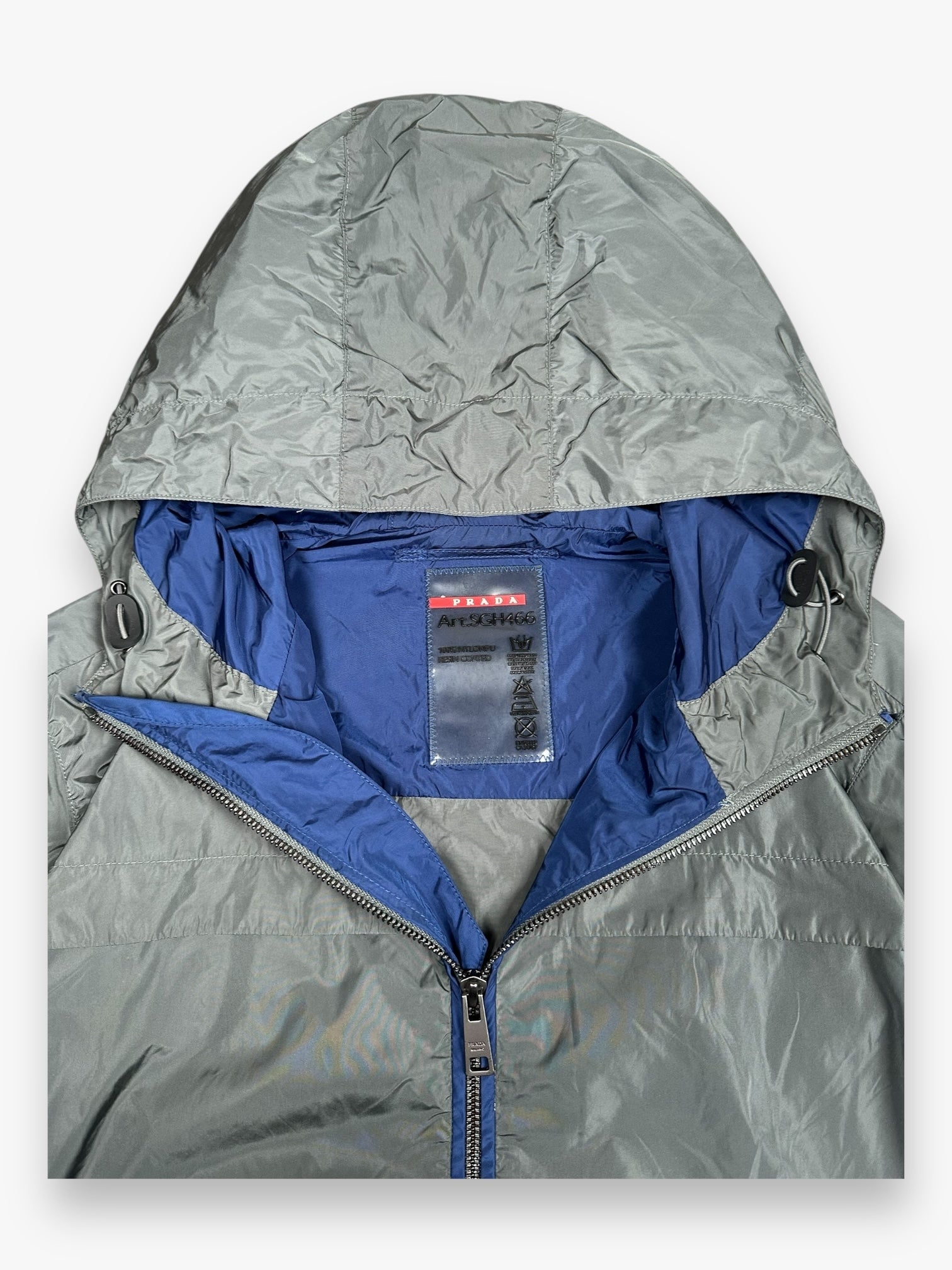 Jacket Prada Nylon Khaki AW15