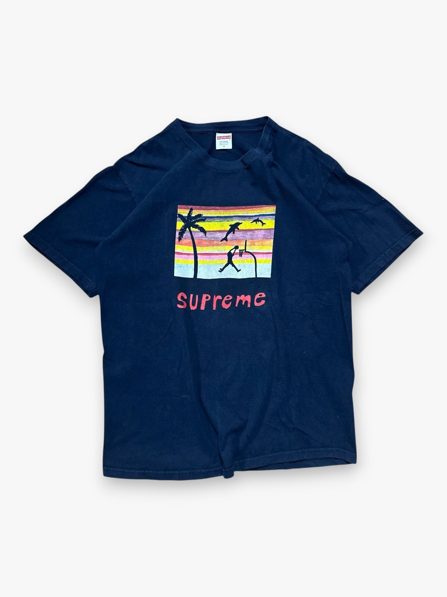 Tee Supreme Dunk Navy SS21
