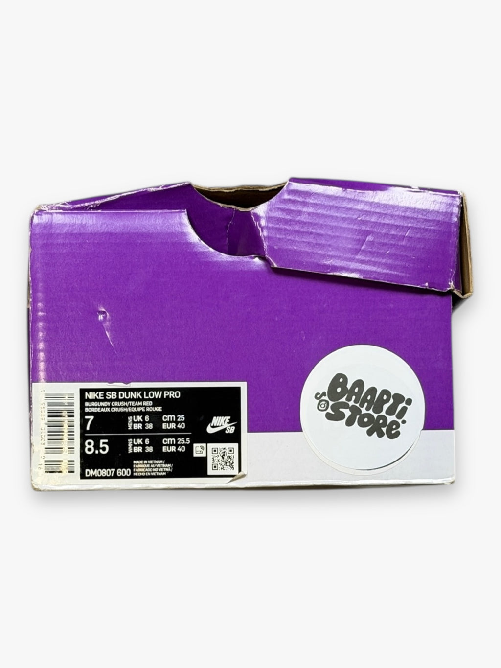 SB Dunk Low Cherry