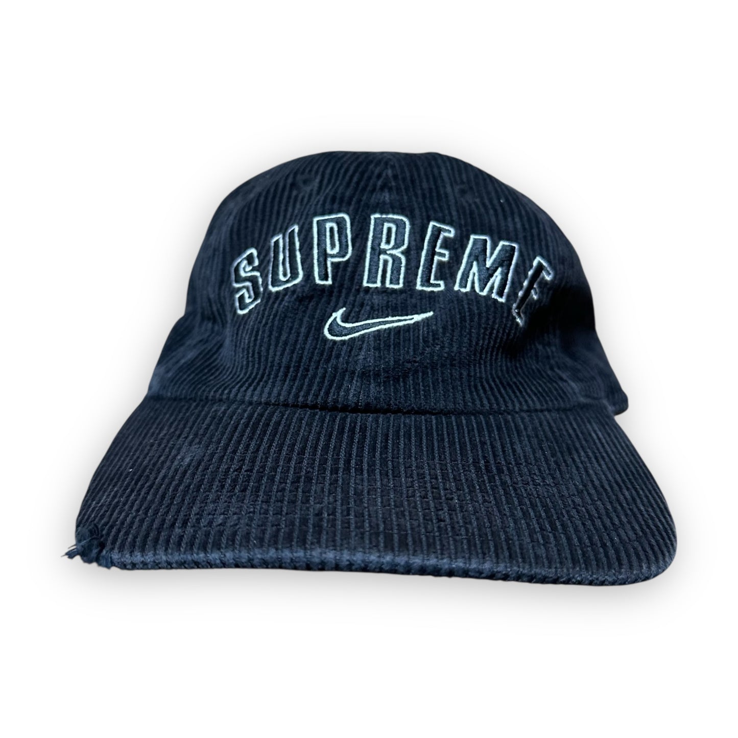 Cap Supreme Nike Arc Corduroy 6-Panel Black SS22