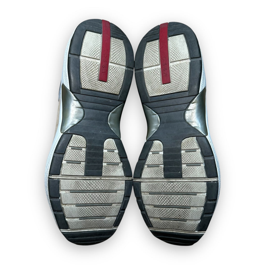 Prada Luna Rossa White Brown vintage