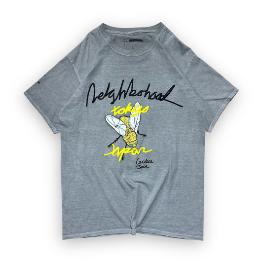 Tee Travis Scott Cactus Jack x Neighborhood Carousel Grey SS21 (L)