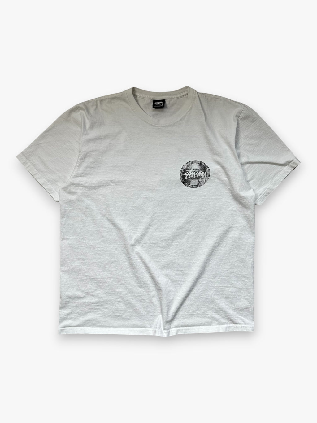 Tee Stussy Dot Stamp White SS24
