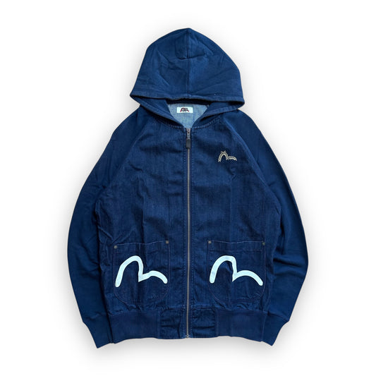 Jacket Evisu Genes Hooded Denim (M)