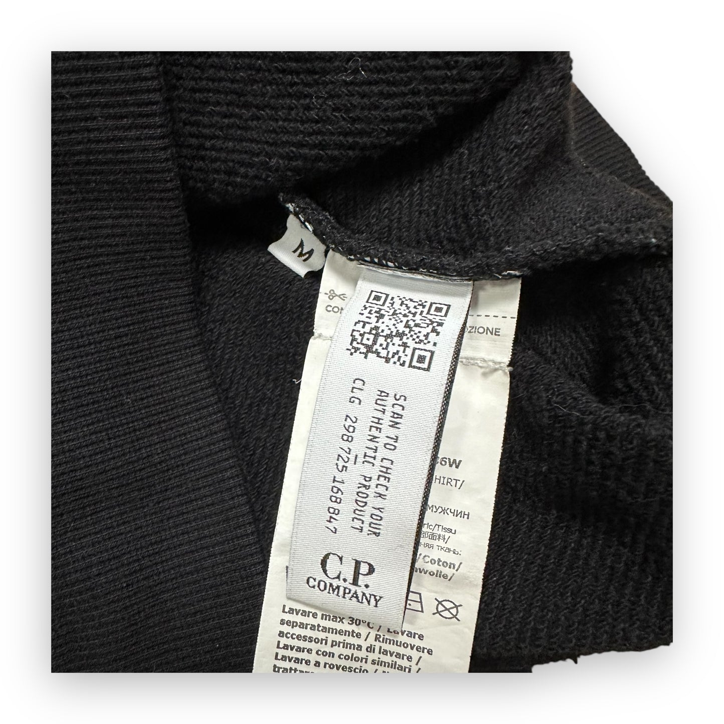 Sweatshirt Crewneck C.P Company Black (M)