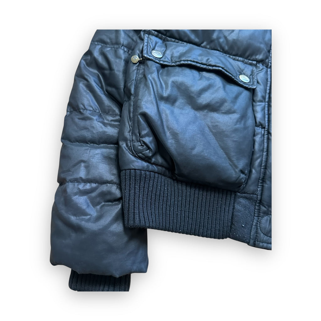 Puffer Jacket Roberto Cavalli Black vintage