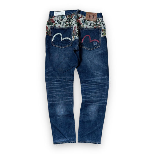 Jeans Evisu Seagull x Clot Embroidery (S)